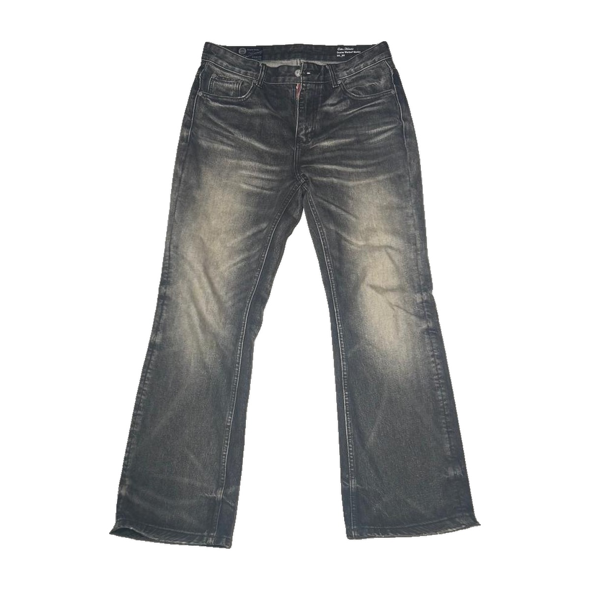 Cipo & Baxx Faded Flared Jeans