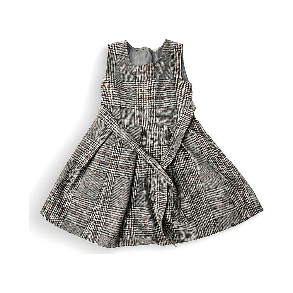 Checked Dress