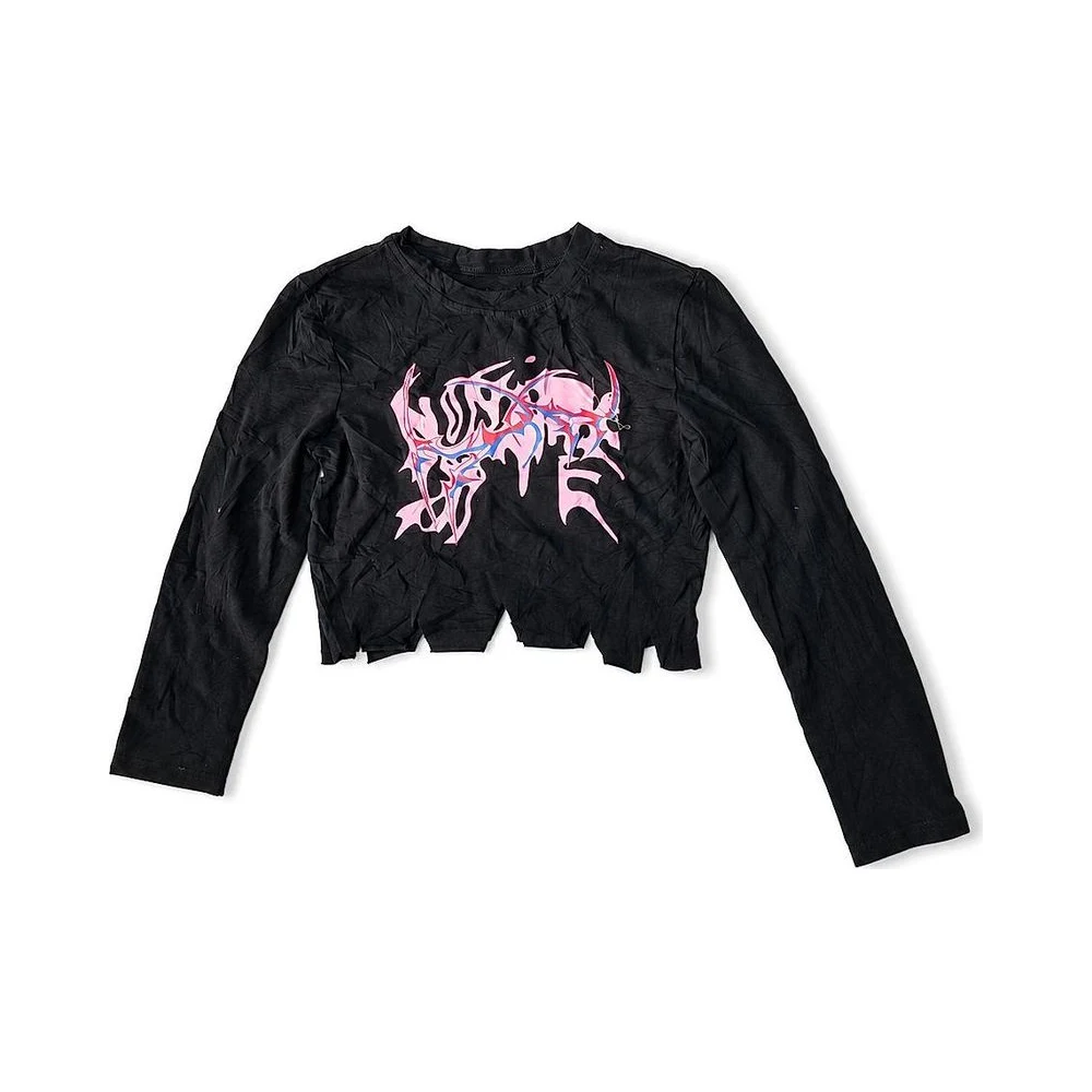 Graphic Long Sleeve Top