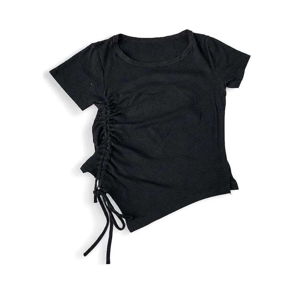 Black Top with Side Tie