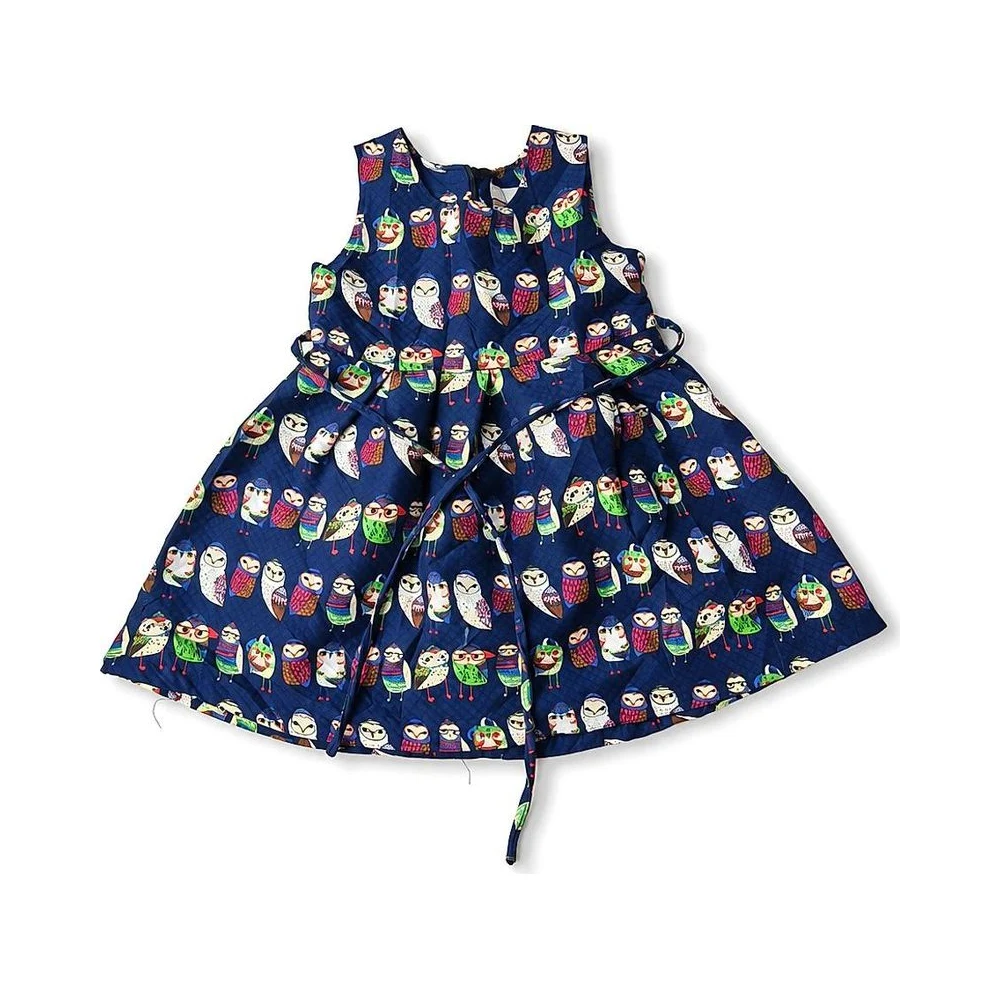 Owl Print Dress