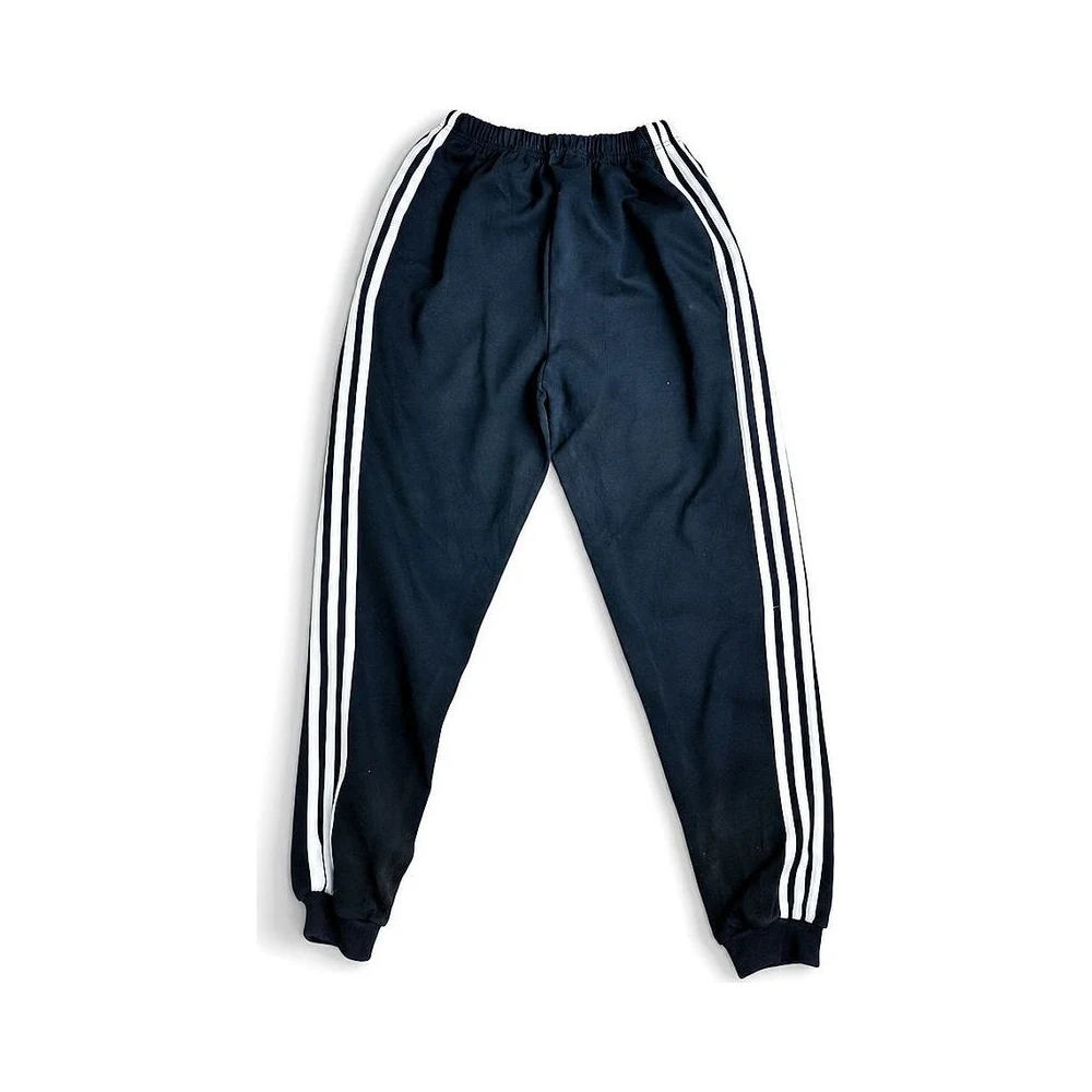 Black Sweat Pants with Stripes