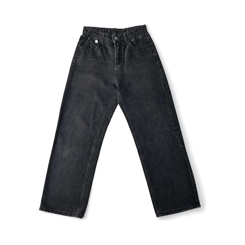 Grey Denim Pants