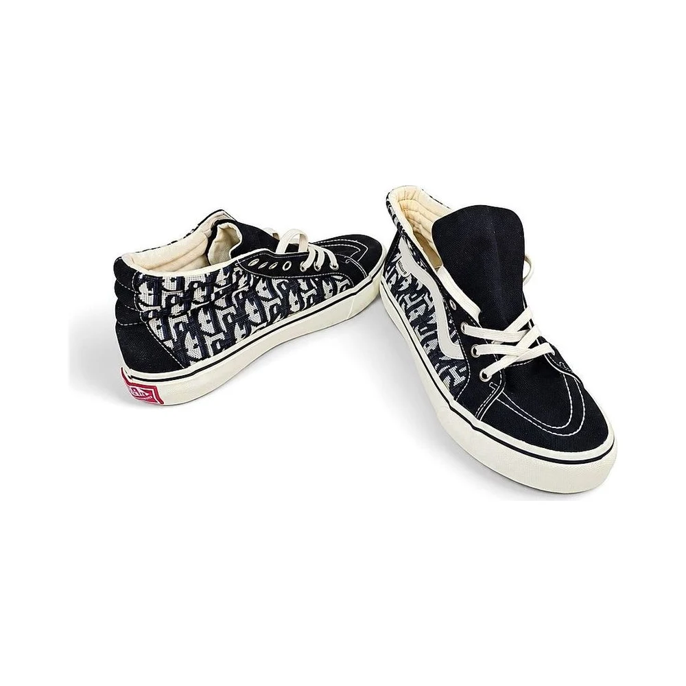 Stylish Black and White Sneakers