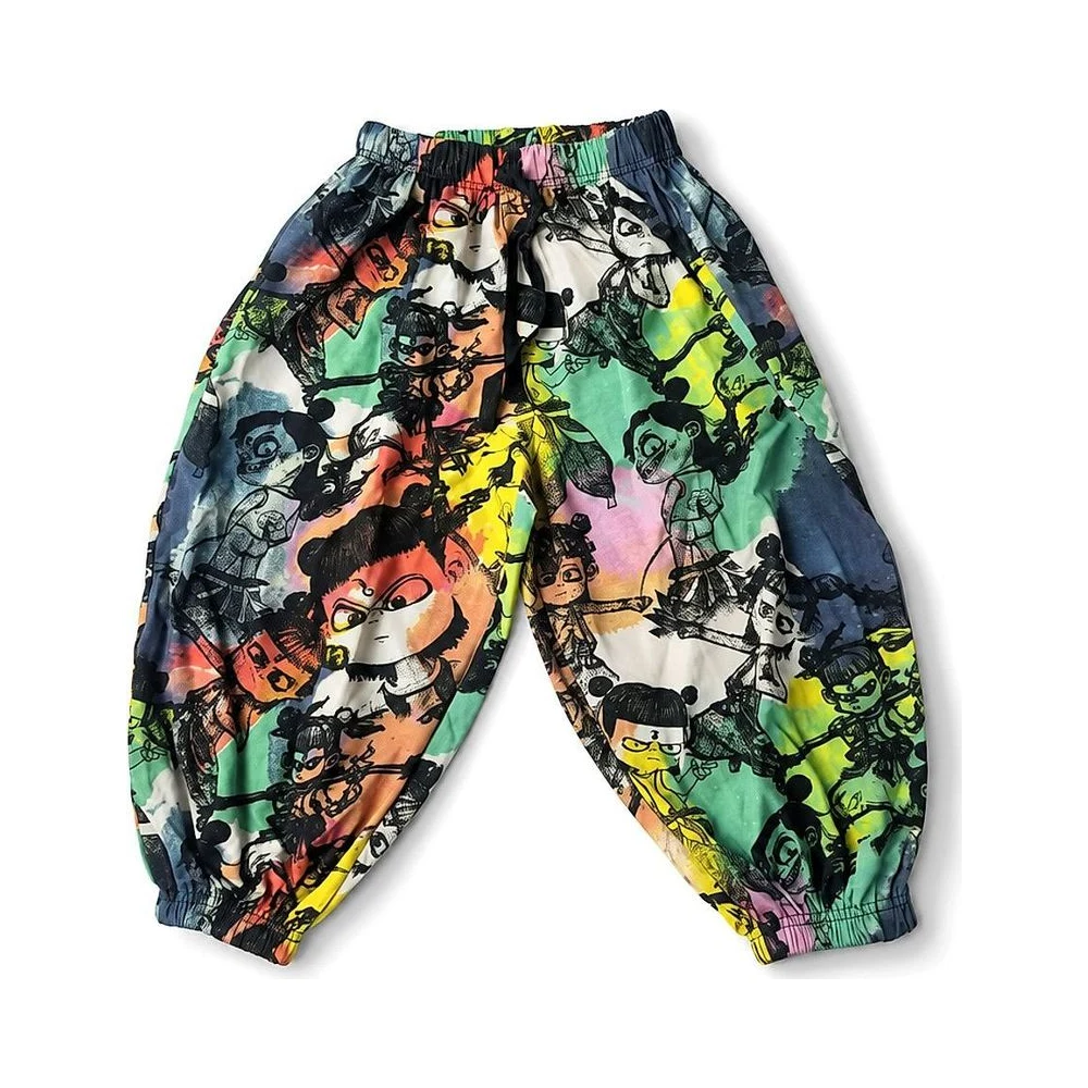 Colorful Graphic Pants