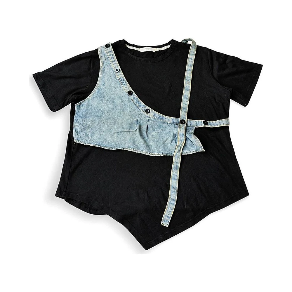 Kids Mixed Fabric Top